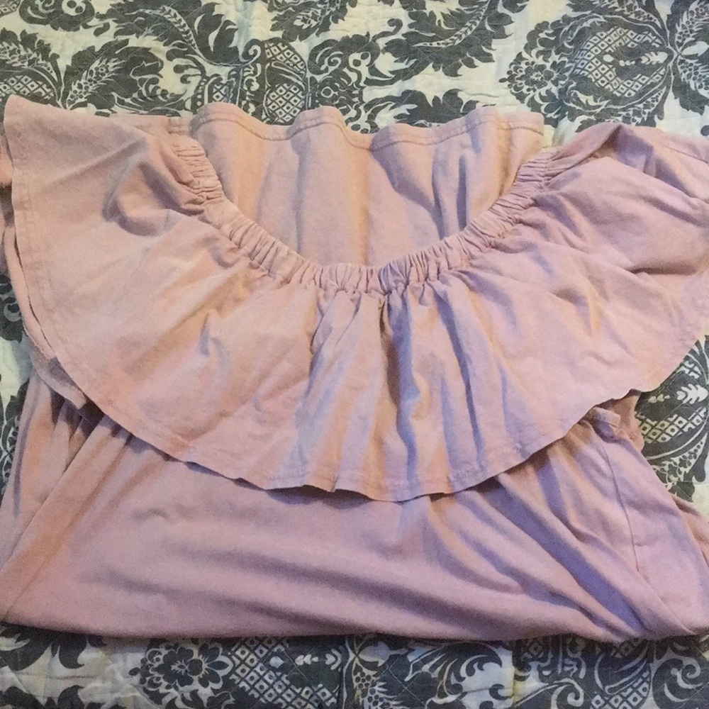 Off shoulder cute dress